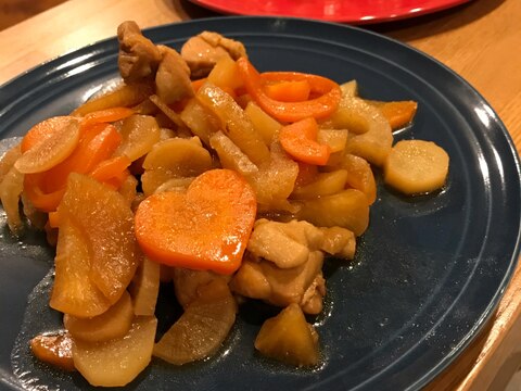 簡単!大根と人参の甘辛煮